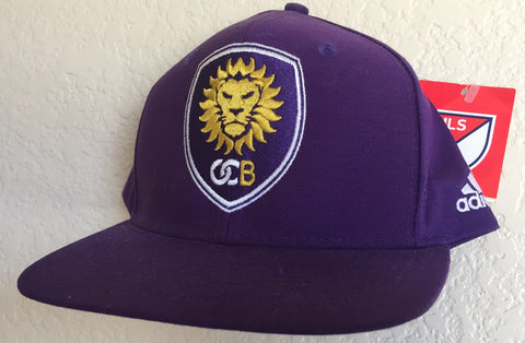Adidas Orlando City Purple Cap Snapback Adjustable - Teammvpsports