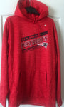 Team Apparel New England Patriots Red Pullover Hoodie - Teammvpsports