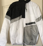 NFL Team Apparel 3rd Collection Oakland Raiders Hooded Windbreaker Size M - Teammvpsports