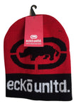 ecko unlimited red beanie with black rhino - Teammvpsports