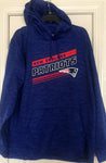 Team Apparel New England Patriots Blue Pullover Hoodie Size L - Teammvpsports