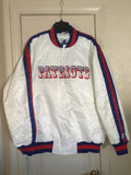 Starter New England Patriots The D-Line Satin Padded Quilted Jacket Size 2XL - Teammvpsports