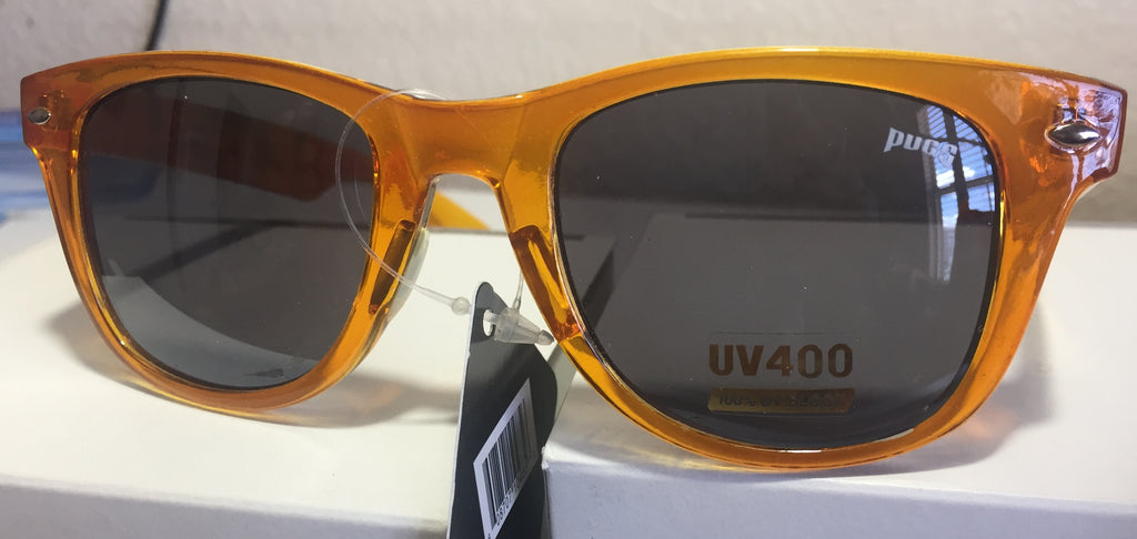 Pugs Sunglasses Plastic Frames Red, Orange, White – Team MVP Sports