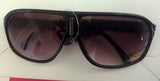 Pugs Sunglasses Woman's Black Red UV400 - Teammvpsports