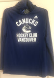 Adidas Ultimate Hooded Tee Canucks Hockey Club Vancouver Blue - Teammvpsports