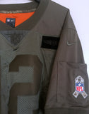 Nike Andrew Luck Indianapolis Colts Olive 2019 Salute to Service Limited Jersey MSRP $170.00