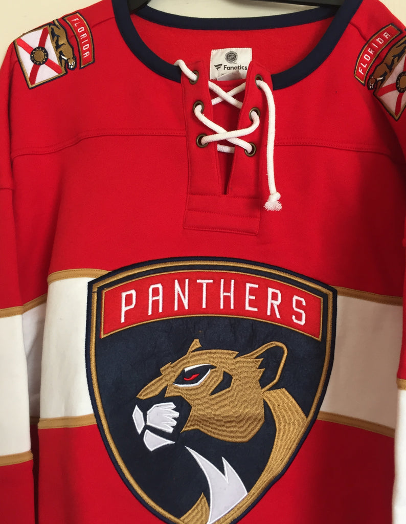 Fanatics Florida Panthers Breakaway Crew Sweater Jersey Red NHL