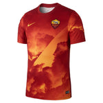 Nike AS Roma Pre-Match Training Jersey 2019 Yellow Red Size XL