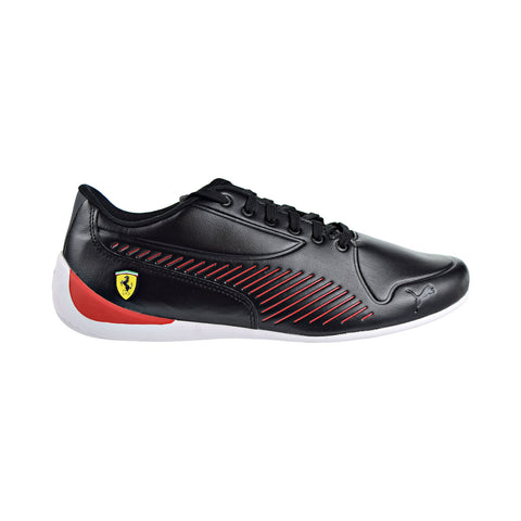 PUMA Men's Ferrari Drift Cat 7S Sneaker, Black-Rosso Corssa - Teammvpsports