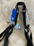 adidas Metallic Mini PU Backpack Silver Metallic/Iridescent
