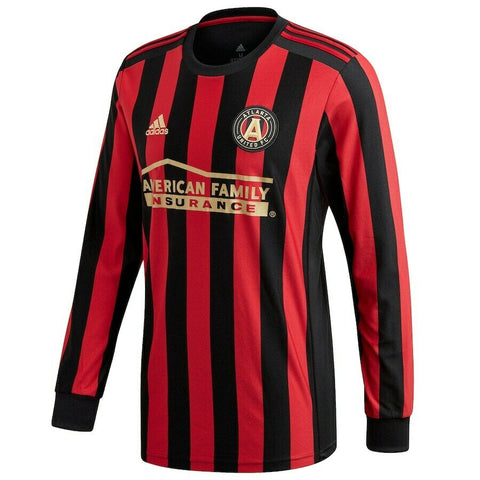 Adidas 2020 Atlanta United Home Jersey - black-red, XL