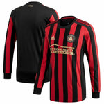 adidas Men's Atlanta United FC Black 2020 Primary Replica Long Sleeve Jersey