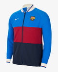 FC Barcelona Men's Full-Zip Soccer Track Jacket Size M Nike
