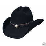 Bullhide Wool Felt Black Cowboy Hat - Colt 45 Size S, M, L, XL - Teammvpsports