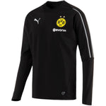 Puma Bvb Borussia Dortmund Men's Training Sweatshirt Black Size M, L 2XL - Teammvpsports