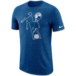 Indianapolis Colts Nike Marled Logo Performance T-Shirt - Heathered Royal Size 2XL - Teammvpsports