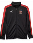 Puma USA Copa America T7 Track Jacket Puma Black Red Size S,M,XL - Teammvpsports