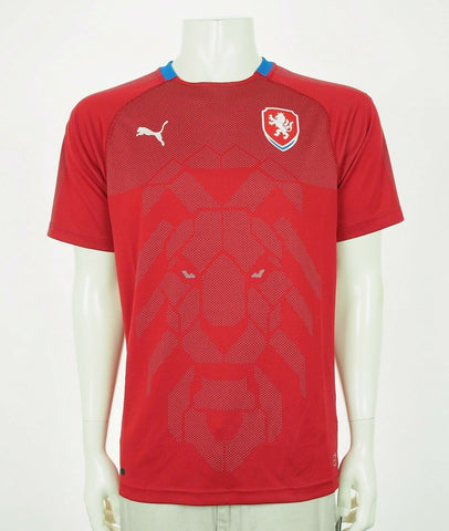 Puma Czech Republic Home Team Soccer Jersey Mens Size XL - Teammvpsports