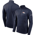 Nike Denver Broncos Fan Gear Element Performance Half-Zip Pullover Jacket