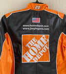 NASCAR Race Jacket CHASE AUTHENTICS Joey Logano Black Orange Patches
