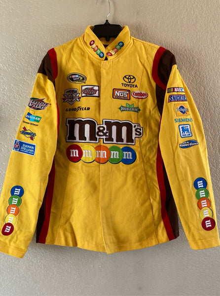 Kyle Busch M&M's Women's Green Nascar Jacket by hot Chase Authentics / JH Design