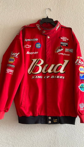 NASCAR Chase Authentics Drivers Line Dale Earnhardt Inc Winston Cup Bud Jacket