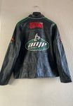 NASCAR JR Nation Dale Earnhardt Jr AMP National Guard Wilson Leather Jacket