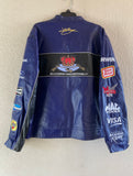 NASCAR Chase Authentics Wilson’s Leather Crown Royal Kurt Busch Jacket