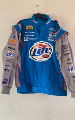 NASCAR Chase Authentics Drivers Line Miller Lite Rusty Wallace Jacket