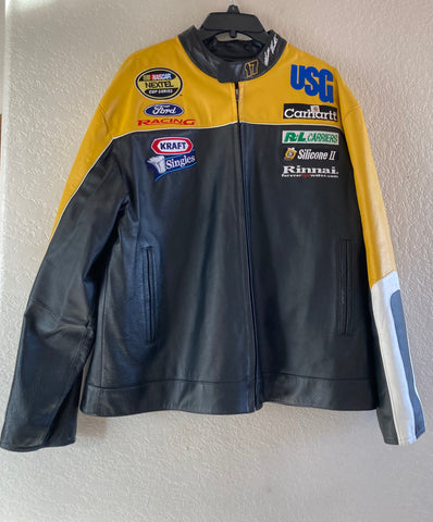 NASCAR Chase Authentics Wilson Leather Matt Kenseth Dewalt Jacket