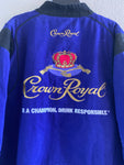 Team Caliber Crown Royal Liquor Nascar Racing Jacket Size XL Roush Racing