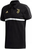 Adidas Juventus FC 3 Stripes Polo Shirt Black/Gold
