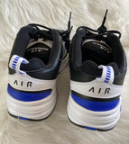 Nike Men's Air Monarch IV Cross Trainer, Black/Black-White-Racer Blue,  4E US