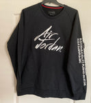 Nike Air Jordan Black Sweatshirt Size M, L, XL, 2XL
