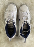 Nike Air Monarch Men's IV Cross Trainers White Navy Silver AT3147 100