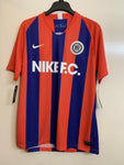 NIKE FC Dri-Fit Home Men's Soccer Jersey Color Orange/Blue