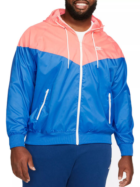 Nike Sportswear Windrunner Men s Hooded Jacket Peach Blue Team MVP Sports