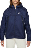 Nike Sportswear Men's Lightweight Woven Hooded Jacket Blue