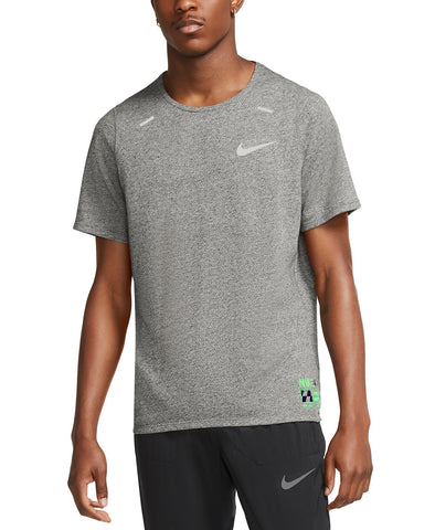 Nike Rise 360 Short Sleeve Grey Breathe Shirt.