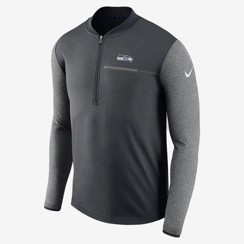 Nike Seattle Seahawks Sideline Coaches Performance Half Zip Jacket Size M, L - Teammvpsports