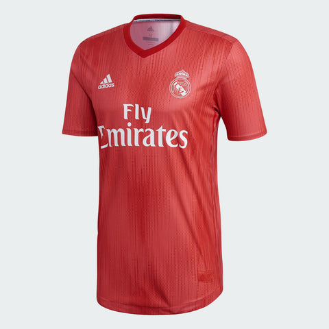 Adidas Real Madrid Third Soccer Jersey 18/19 Coral Red Size L, XL, - Teammvpsports