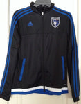 Adidas San Jose Earthquakes Women's Anthem Jacket  Size M  MSRP $90 - Teammvpsports