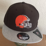 New Era Cleveland Browns Heather Viz  950 Snapback Adjustable Cap - Teammvpsports