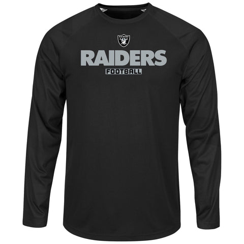 Team Apparel Oakland Raiders Long Sleeve Tee Shirt Size XL - Teammvpsports
