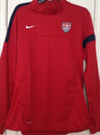 Nike Soccer USA Women's National Team Red Sideline Pullover Track Jacket Size XL - Teammvpsports