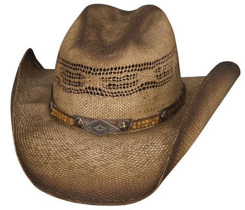 Bullhide Women's Bangora Straw Cowboy Hat - FULL SPEED - Sizes S, M, L, XL - Teammvpsports