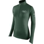 New York Jets Nike Women's Tailgate Element Quarter Zip Pullover Size L - Teammvpsports