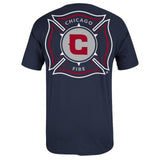 Chicago Fire  Men's T-Shirt  Adidas MLS Officially Licensed Size L - Teammvpsports