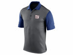 Nike New York Giants Preseason Performance Anthracite Golf Polo Shirt Size M - Teammvpsports