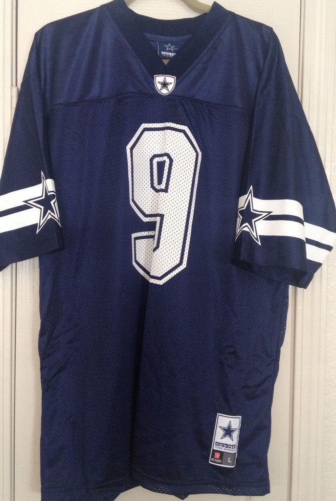 NFL Dallas Cowboys Blue Team Apparel Jersey Tony Romo #9 size XXL